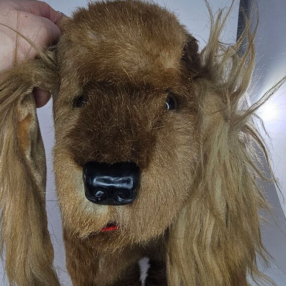 Vintage Plush Cocker Spaniel Dog Stuffed Animal Toy - Picture 5 of 12